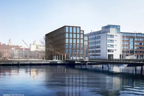 Husvärden i sitt första 
kontorsbygge i Göteborg