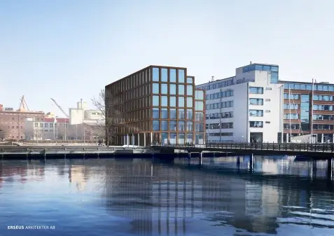 Husvärden i sitt första 
kontorsbygge i Göteborg