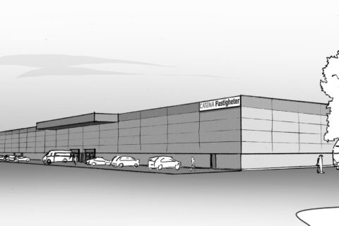 LC bygger terminal åt Catena i Katrineholm