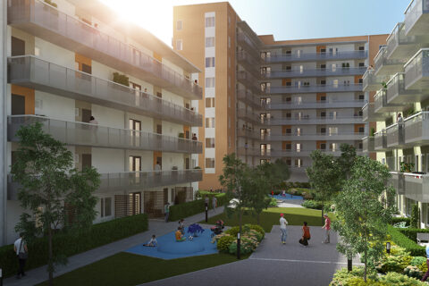 Wästbygg bygger åt HSB i Jakobsberg