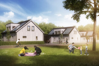 Riksbyggen bygger energisnåla bostäder i Gårdsten