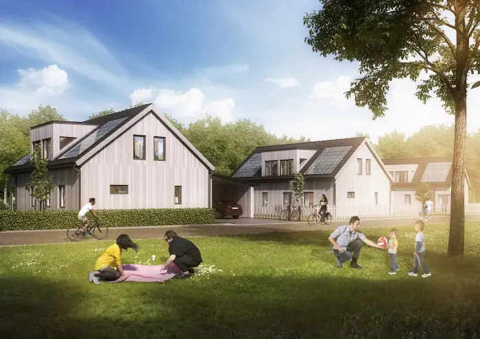 Riksbyggen bygger energisnåla bostäder i Gårdsten