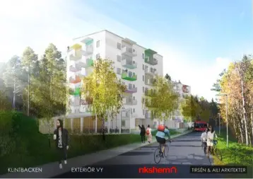 Rikshem bygger bostäder i Luleå