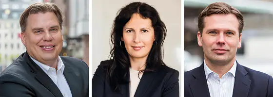 Tung transaktionspanel 
om bästa affärsmöjligheterna