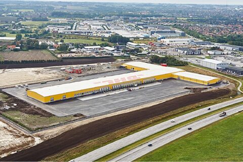 DHL Malmö flyttar till nya terminalen