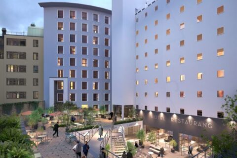 Kungsleden utvecklar designhotell i Hagastaden – tecknar 20-årigt avtal