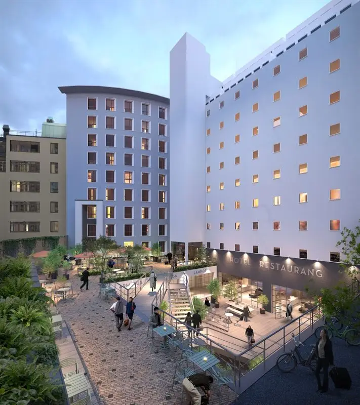 Kungsleden utvecklar designhotell i Hagastaden – tecknar 20-årigt avtal