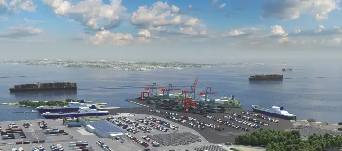 Göteborgs Hamn byggs ut för en miljard
