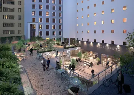Forsen leder hotellbygge i nya Hagastaden