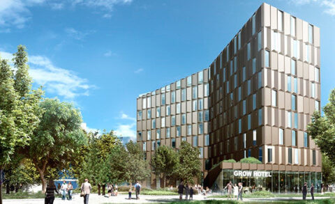 Humlegården utvecklar hotell i Solna Strand