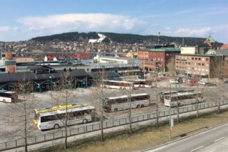 Diös utvecklar Östersunds stadskärna
