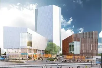 Första spadtaget för nya Gamlestaden