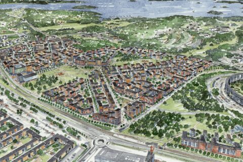 Startskottet för Täby Park