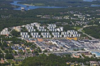 Riksbyggen bygger i Skärholmen