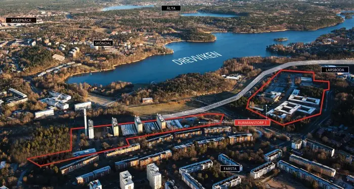 Rikshem och Ikano Bostad utvecklar Telestaden