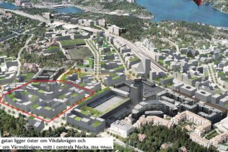 110 hyresrätter planeras i Nacka