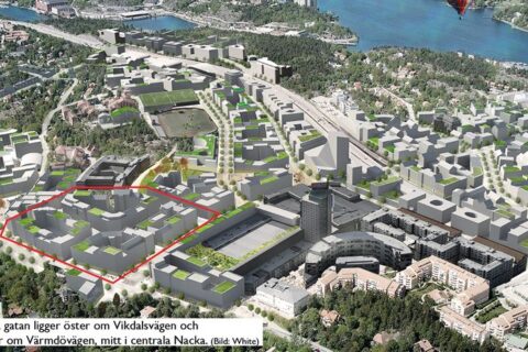 110 hyresrätter planeras i Nacka