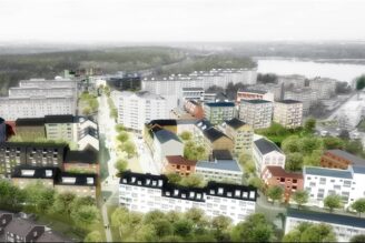 Anbudstävling om Älta torg