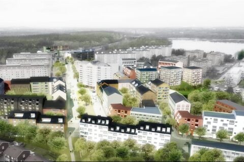 Anbudstävling om Älta torg
