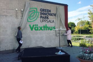 Grön företagspark i Uppsala invigd