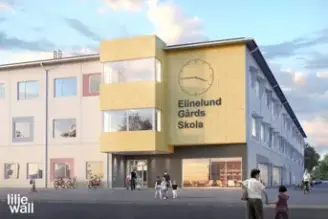 Ny grundskola byggs i Elinelund