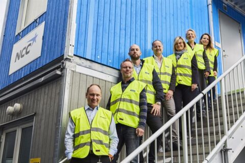 NCC först i Norden med jämställda byggbodar