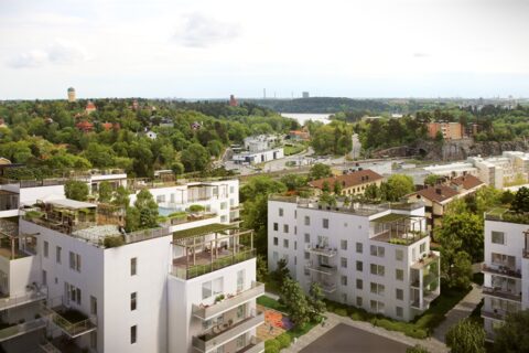 Aros och Profi samarbetar kring Danderyds största bostadsprojekt