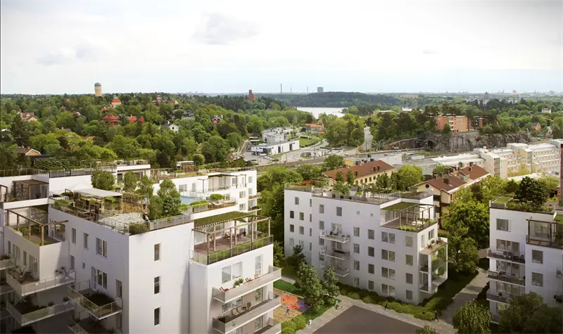 Aros och Profi samarbetar kring Danderyds största bostadsprojekt
