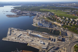 Ny hamn i Stockholm invigd