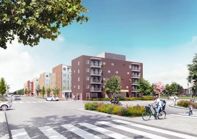 Tornstaden bygger 444 lägenheter i Uppsala