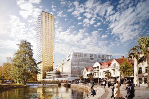 Nya hyresgäster flyttar in i Pallashuset