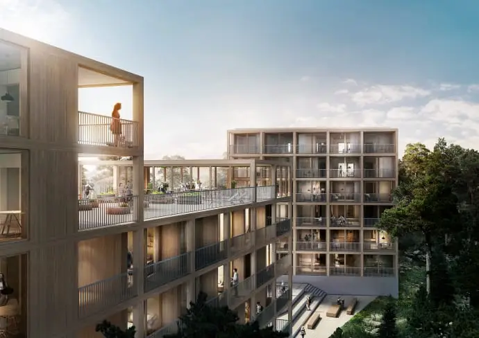Titania bygger bostäder i Sollentuna