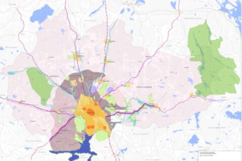 Uppsala antar översiktsplan för att öka med 135 000 invånare