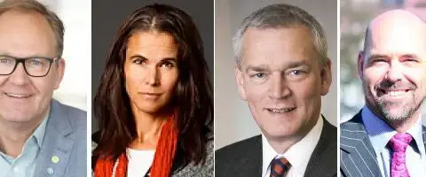 Tung kvartett diskuterar hållbarhet och etik som affärsidé