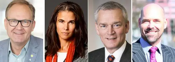 Tung kvartett diskuterar hållbarhet och etik som affärsidé