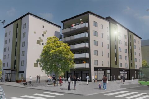 NCC och Uppsalahem bygger bostäder