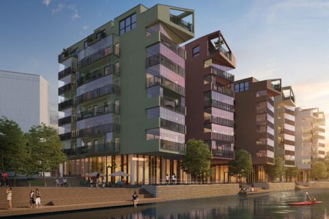 Peab bygger över 100 nya bostadsrätter i Gamlestaden