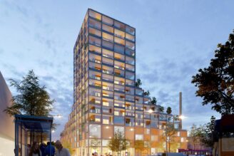 Gotska bygger det nya landmärket i Orminge Centrum