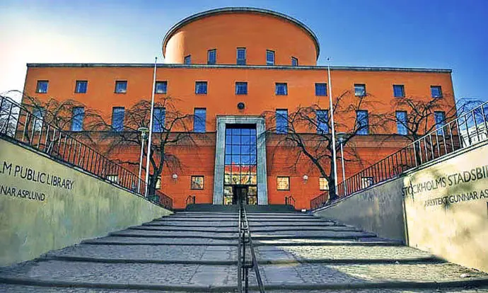 Ebab projektleder renoveringen av Stockholms stadsbibliotek