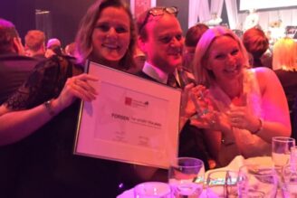 Forsen dubbelt prisat på GPTW-galan