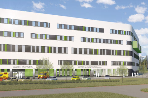 NCC bygger sjukhus i Uleåborg