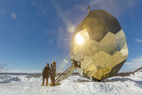 Solar Egg kan bli Building of the Year
