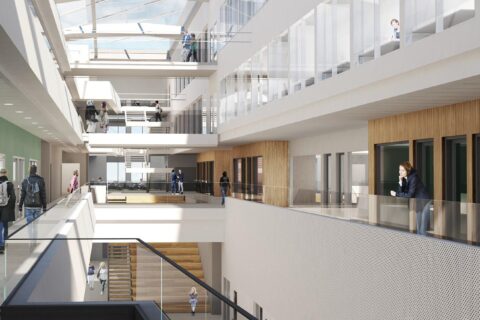 NCC bygger ut Högskolan i Halmstad