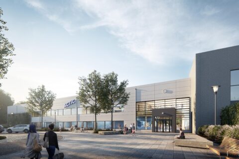Peab bygger badhus och idrottshall i Köping