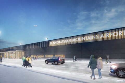 Peab bygger flygplatsterminal i Sälen