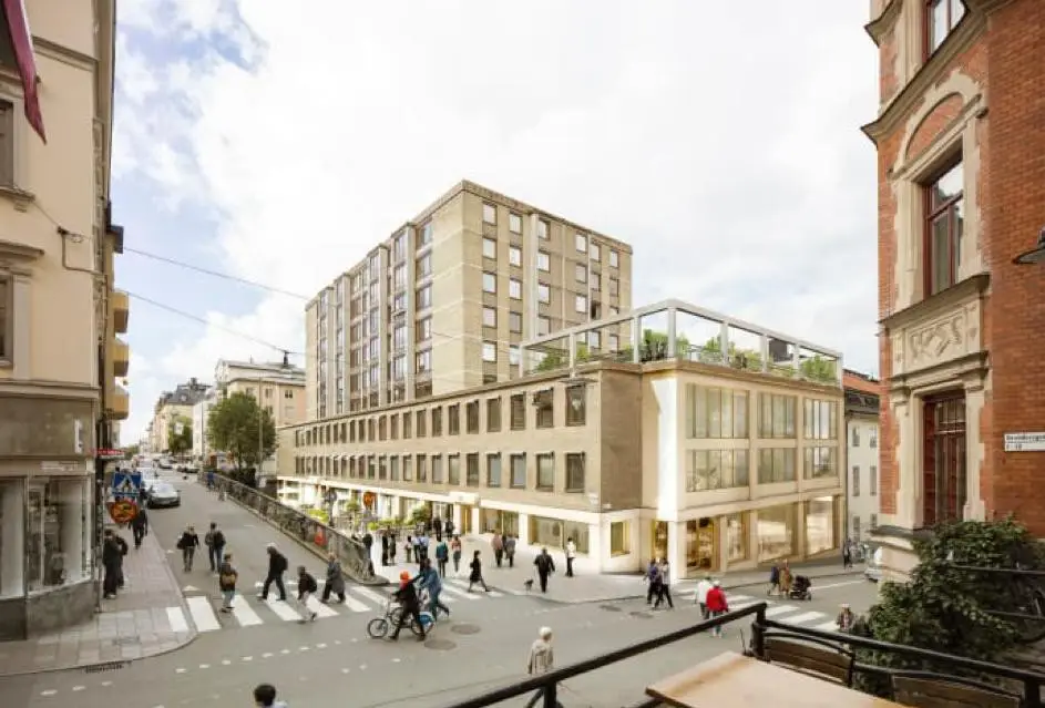 Nya kontor, butiker och restauranger i Götgatsbacken