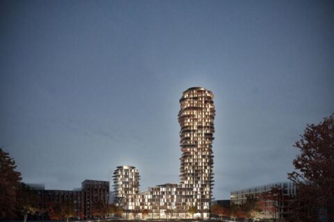 Nacka stads nya landmärke Discus prisas internationellt