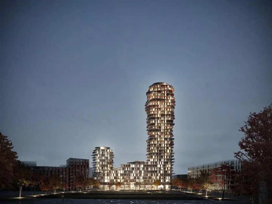 Nacka stads nya landmärke Discus prisas internationellt