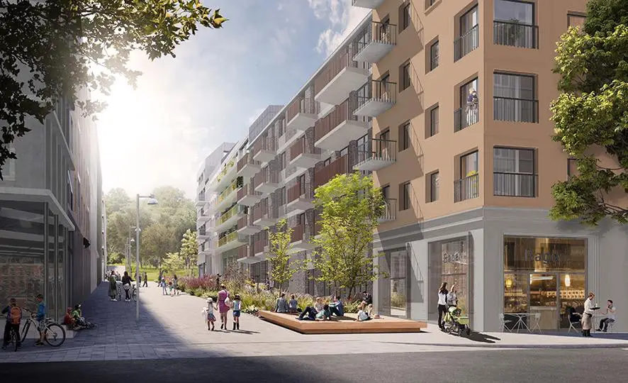 Fem nya kvarter i Järvastaden