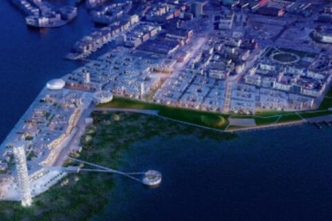 Översvämningsskydd skapar nya stadsmiljöer i vision för Malmö